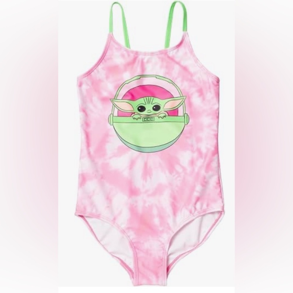 NWT-12 tie-dyed  STAR WARS 
Mandalorian Grogu 
Sunblock protection all day wear